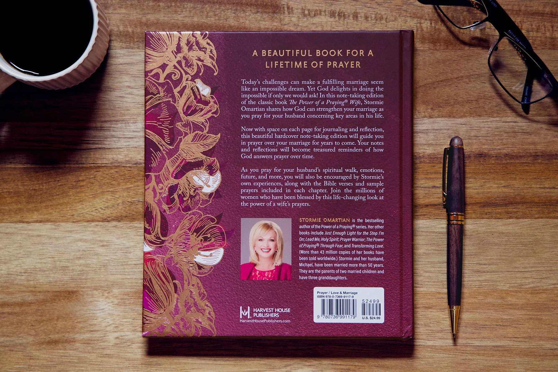 Back cover photo of The Power of a Praying Wife Note-Taking Edition