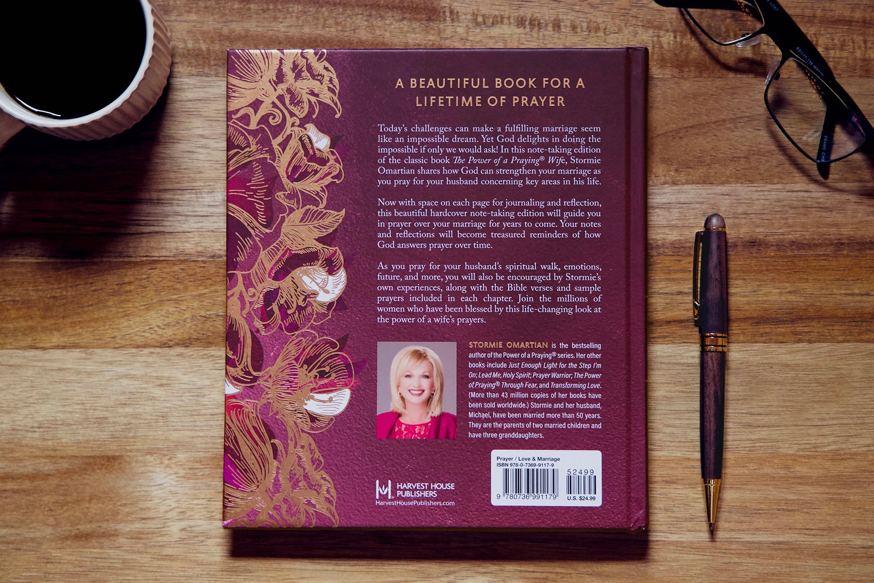 Back cover photo of The Power of a Praying Wife Note-Taking Edition
